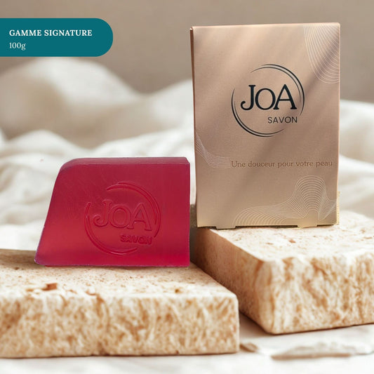 Savon Oud Joa Savon gamme Signature 100g avec packaging élégant