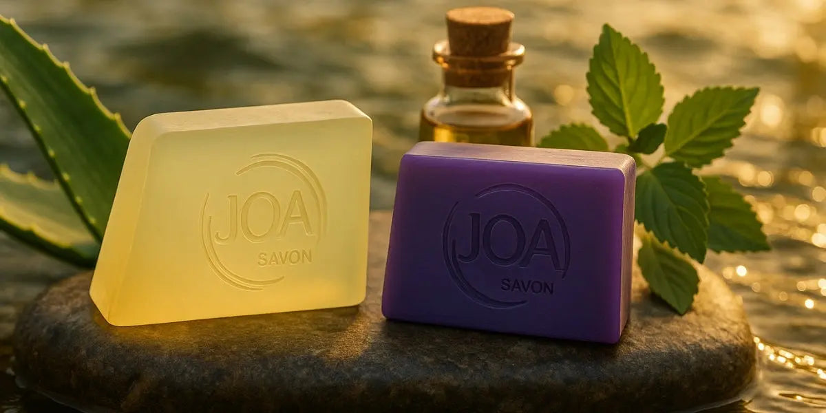Savons du mois d'octobre: Aloé Vera🌿 & Patchouli 🍃