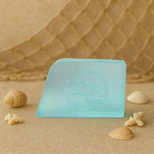 Savon Brise de Mer Joa Savon avec coquillages dans une ambiance bord de mer apaisante