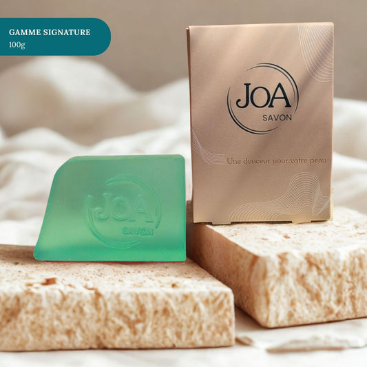 Savon L’Homme Joa Savon gamme Signature 100g avec packaging élégant