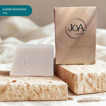 Savon Lait de Figue Joa Savon gamme Signature 100g avec packaging élégant