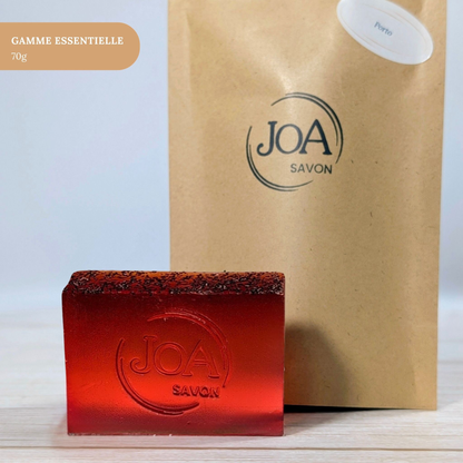 Savon Porto Joa Savon gamme Essentielle 70g avec packaging minimaliste