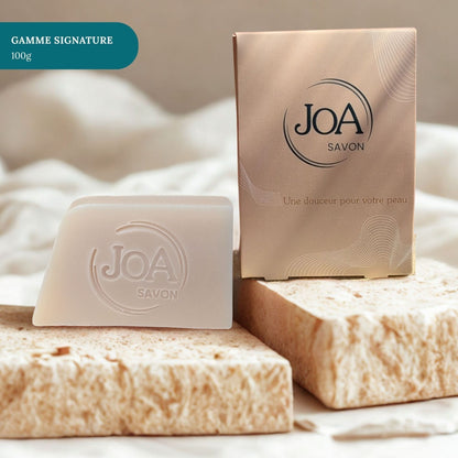 Savon Talc Joa Savon gamme Signature 100g avec packaging élégant